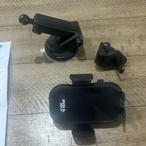 Mountable Phone holder for car with additional Vent Holder attachment